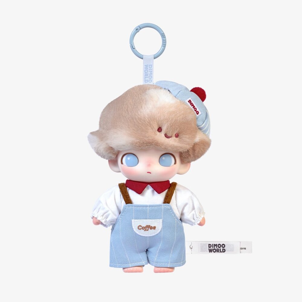 Pop Mart DIMOO Crush on Coffee Series-Vinyl Plush Pendant
